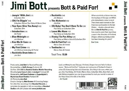 Jimi Bott - Bott & Paid For! - 2006
