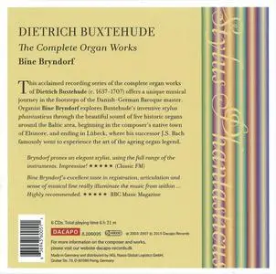 Bine Bryndorf - Dietrich Buxtehude: The Complete Organ Works [6CDs] (2015)