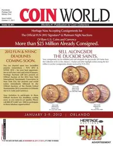Coin World. October 24, 2011