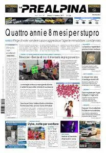 La Prealpina - 11 Febbraio 2017