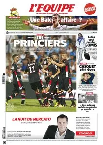  L’Equipe – Lundi 2 Septembre 2013