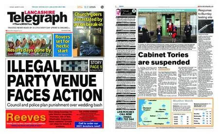 Lancashire Telegraph (Blackburn, Darwen, Hyndburn, Ribble Valley) – August 18, 2020