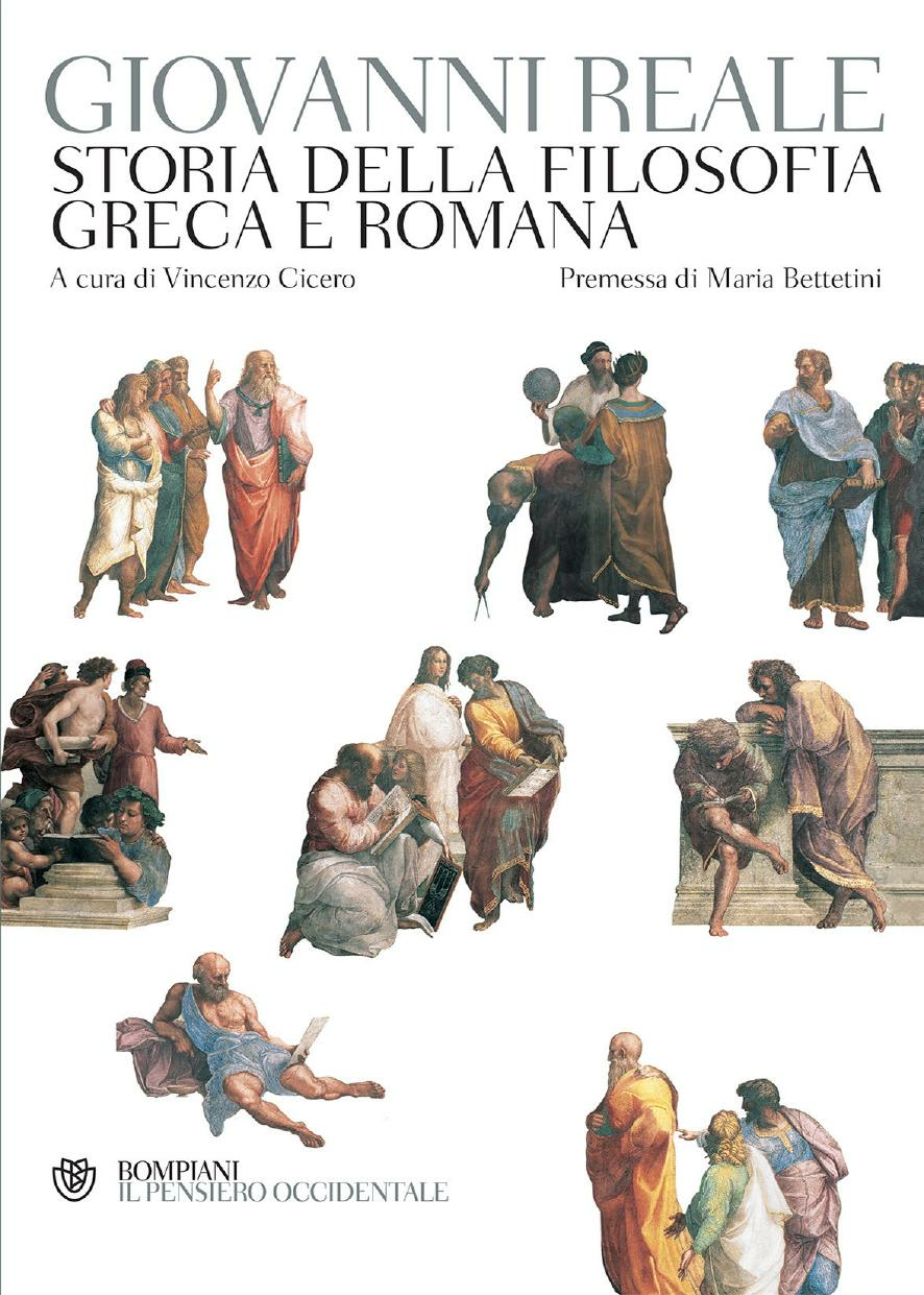 Giovanni Reale - Storia della filosofia greca e romana (2018)
