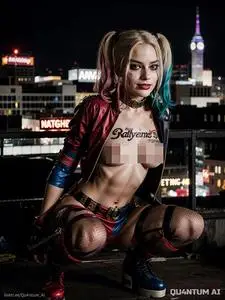 AI Margot Robbie (Harley Quinn) AI Generated