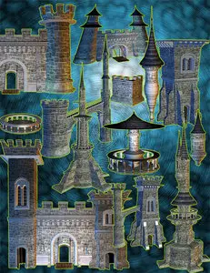 Fantasy Castle Plus (for Poser)
