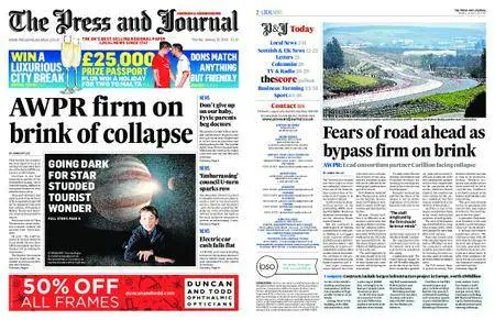 The Press and Journal Aberdeen – January 15, 2018