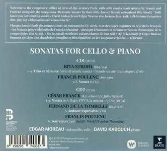 Edgar Moreau & David Kadouch - Franck, Poulenc & Strohl: Cello Sonatas (2018)
