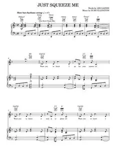 Just Squeeze Me (But Don't Tease Me) - Duke Ellington, Lena Horne (Piano-Vocal-Guitar)