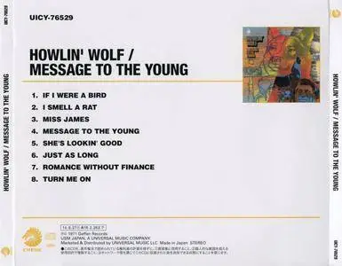 Howlin' Wolf - Message To The Young (1971) {Universal Music Japan UICY-76529 rel 2014}