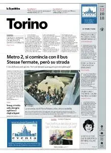 la Repubblica Torino - 12 Ottobre 2018
