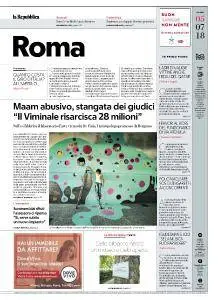 la Repubblica Roma - 5 Luglio 2018