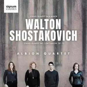 Albion Quartet - Walton, Shostakovich: String Quartets (2022)
