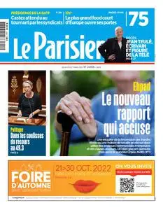 Le Parisien du Jeudi 20 Octobre 2022