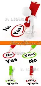 Choice of yes or no