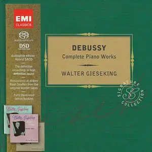 Walter Gieseking - Claude Debussy: The Complete Piano Works (1953/2012) [Remaster 2011] PS3 ISO + DSD64 + Hi-Res FLAC