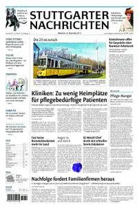 Stuttgarter Nachrichten Blick vom Fernsehturm - 27. Dezember 2017