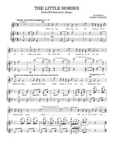 The little horses - Aaron Copland (Piano Vocal)