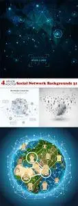 Vectors - Social Network Backgrounds 31