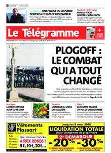 Le Télégramme Saint-Brieuc – 05 février 2020