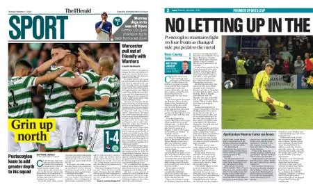 The Herald Sport (Scotland) – September 01, 2022