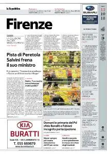 la Repubblica Firenze - 13 Ottobre 2018