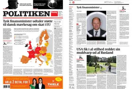 Politiken – 16. september 2019