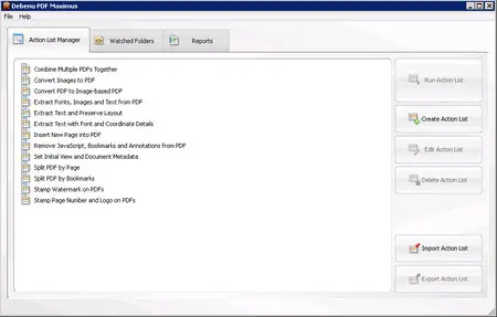 Debenu PDF Maximus 1.1.0 Build 28