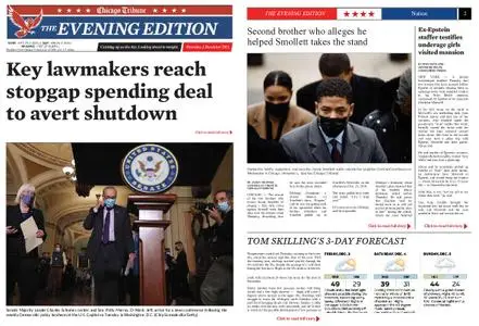 Chicago Tribune Evening Edition – December 02, 2021
