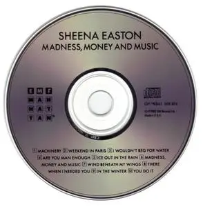 Sheena Easton - Madness, Money And Music (1982) [1987, Reissue]