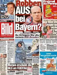 Bild Zeitung vom 30. April 2012