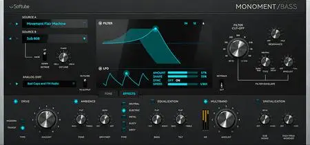 Softube Monoment Bass v2.5.9 WiN