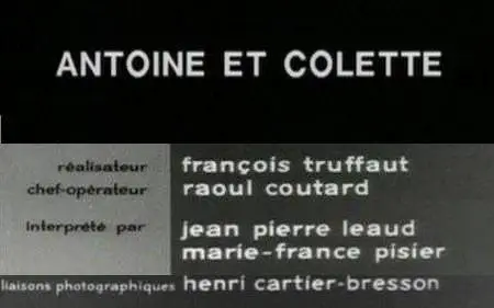 François Truffaut-Antoine et Colette (1962)