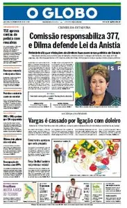  O Globo - 11 de dezembro de 2014 - Quinta