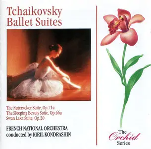 Kirill Kondrashin, French NO - P.I. Tchaikovsky - Ballet Suites: The Nutcracker; The Sleeping Beauty; Swan Lake Suite (1994)