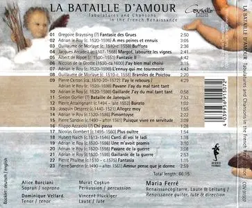 Maria Ferré - La Bataille d’amour: Tabulatures and Chansons of the French Renaissance (2015)