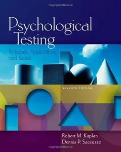 Psychological Testing: Principles, Applications, and Issues, 7 edition (repost)