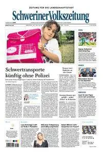 Schweriner Volkszeitung Zeitung für die Landeshauptstadt - 30. Juli 2018