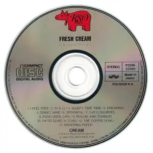 Cream - Fresh Cream (1966) {1989, Japanese Reissue}
