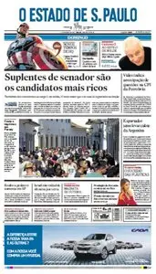 O Estado de São Paulo - 03 de agosto de 2014 - Domingo