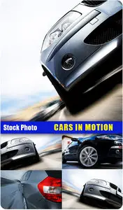 Stock Photo - Car in motion