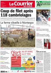Le Courrier de l'Ouest Deux-Sèvres – 27 avril 2019