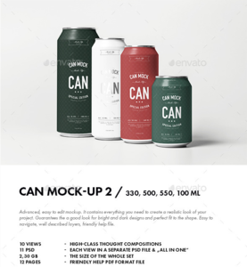 GraphicRiver - Can Mock-up 2