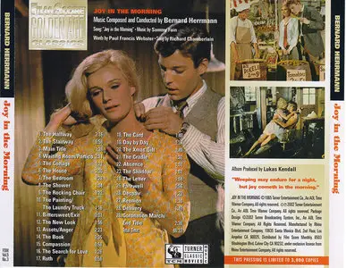 Bernard Herrmann - Joy In The Morning: Original Motion Picture Soundtrack (1965) Reissue 2002