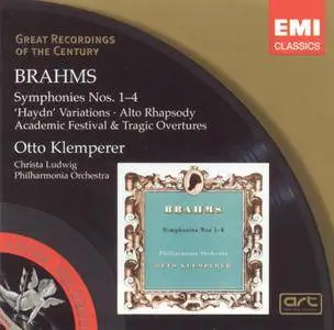 Otto Klemperer - Brahms: Symphonies Nos. 1-4 (2004)