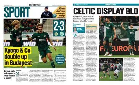 The Herald Sport (Scotland) – November 05, 2021