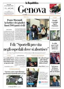 la Repubblica Genova - 29 Settembre 2022