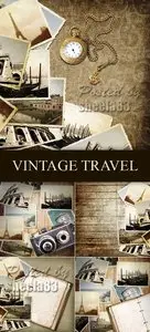 Stock Photo - Vintage Travel Backgrounds