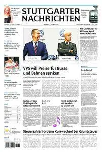 Stuttgarter Nachrichten Blick vom Fernsehturm - 11. April 2018