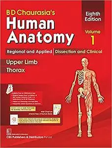 BD Chaurasia's Human Anatomy, Volume 1: Regional and Applied Dissection and Clinical: Upper Limb and Thorax