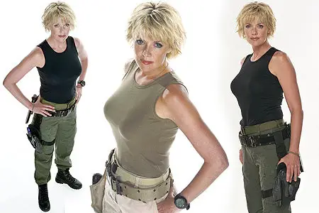 Amanda Tapping - Stargate SG1 Season 1-10 promo shoots